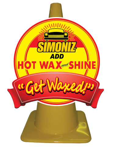 Simoniz Hotwax Pylon Display