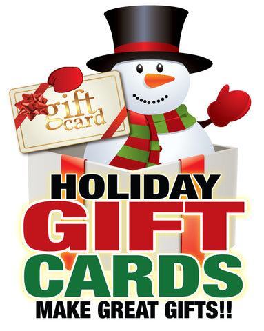 Snowman Gift Card Holiday Antenna
