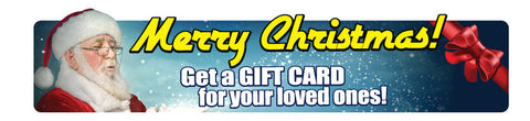 Santa Holiday Gate Sign