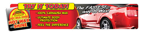 Simoniz (Hot Wax) Gate Sign