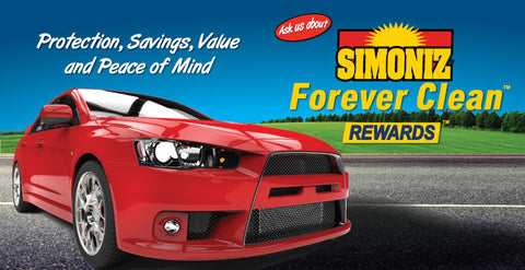 Simoniz Forever Clean Banner