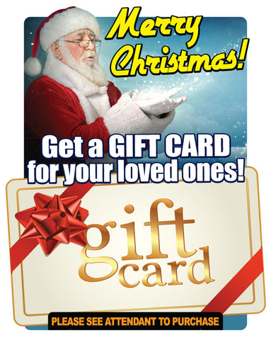 Santa Gift Card Holiday Antenna