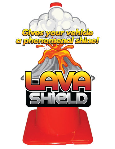 Lava Shield Pylon Display